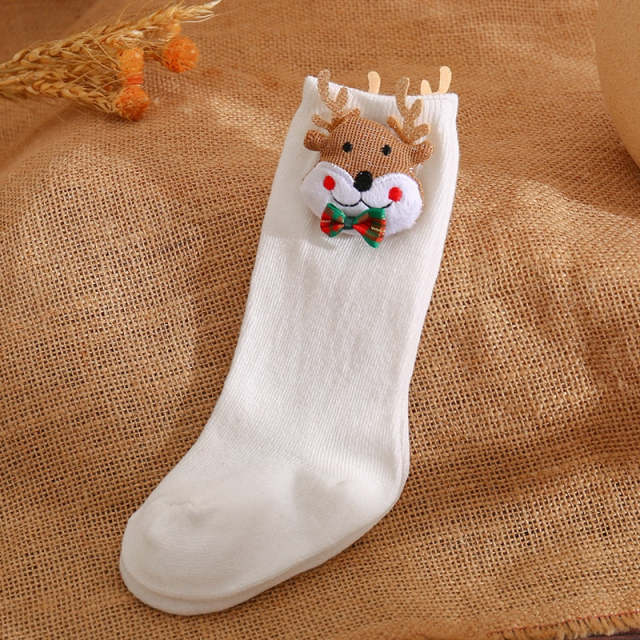 Socks Baby Accessories Girl Boy Christmas Animal Decor Cotton Long Socks