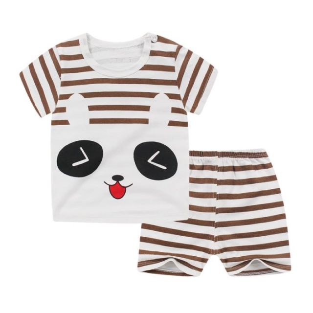 Baby Clothing Sets Baby Boys Girls Summer Clothes T-shirt+Pants Outfits