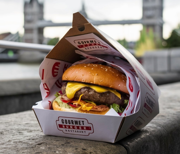 the burger boxes offered by some restaurants are practical and creatively designed to enhance the overall experience