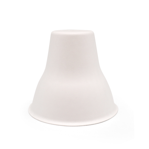 5oz 160ml Φ3.46*Φ1.57*H2.95" 11g Bagasse Biodegradable Icecream Cone Cup