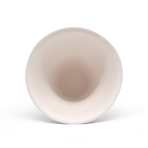 5oz 160ml Φ3.46*Φ1.57*H2.95" 11g Bagasse Biodegradable Icecream Cone Cup
