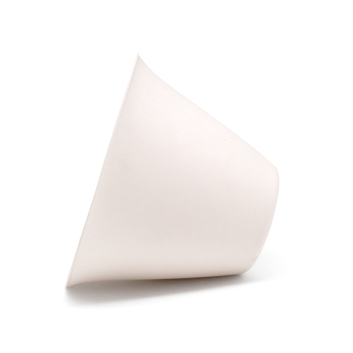 5oz 160ml Φ3.46*Φ1.57*H2.40" 7g Bagasse Biodegradable Ice Cream Cone Cups