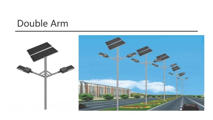 lampadaires menés à énergie solaire