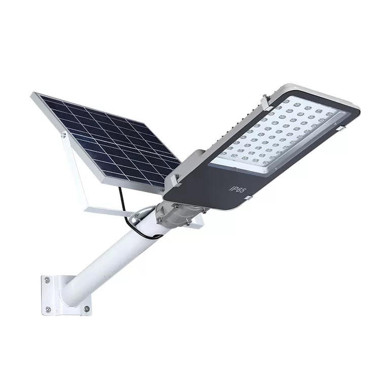 Lampioni stradali a LED a base solare intelligenti Ip65 30w dal crepuscolo all'alba all'aperto