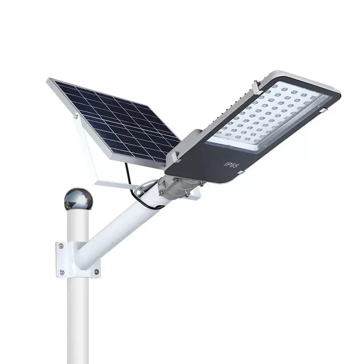 Ip65 30w Smart Solar Based LED Street Lights Outdoor Dusk To Dawn