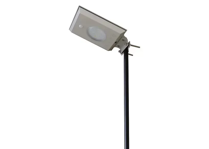 Bridgelux 4W 8W 12W Solar Powered Garden Street Lamps High Lumen Waterproof IP65