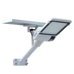 La batería de litio integrada impermeable IP65 del patio llevó la farola solar 50W