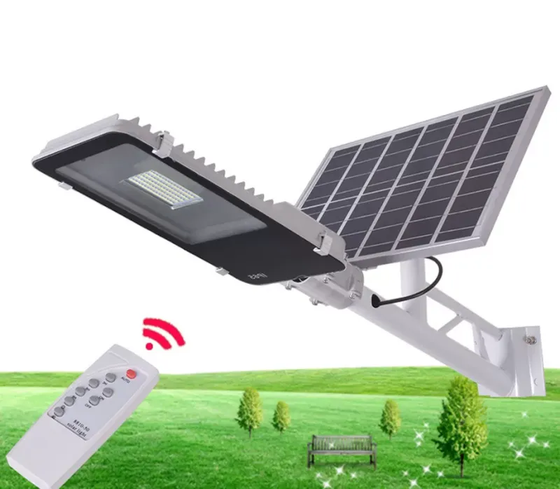 10W 30W 50W Outdoor IP65 Integrated Solar Powered Parking Lot Lights With Remote Control