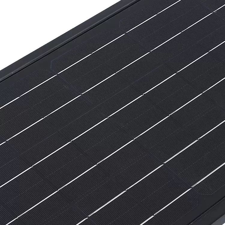 Farola solar integrada todo en uno de aluminio impermeable 60w 120w 160w