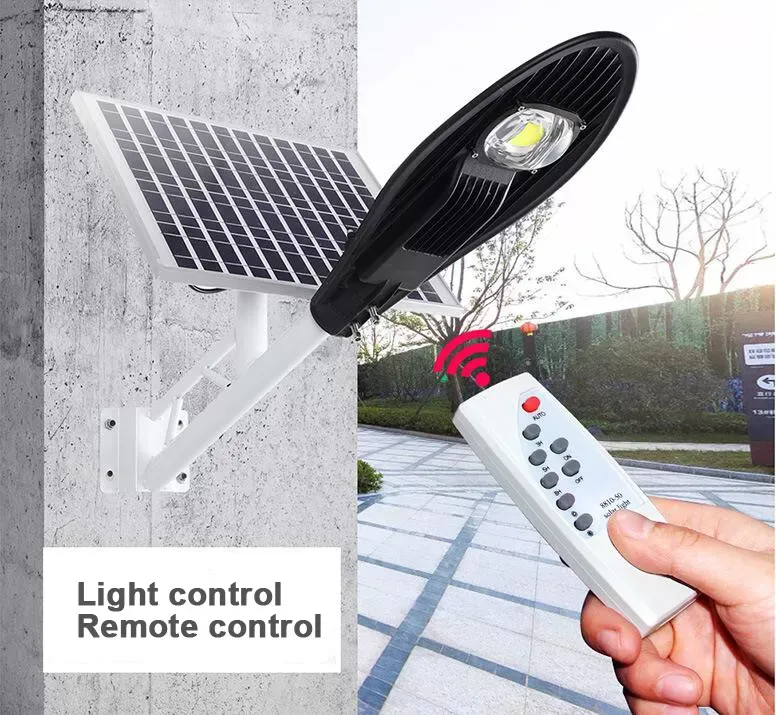 El control elegante fácil instala la luz de calle solar al aire libre altamente integrada para el jardín