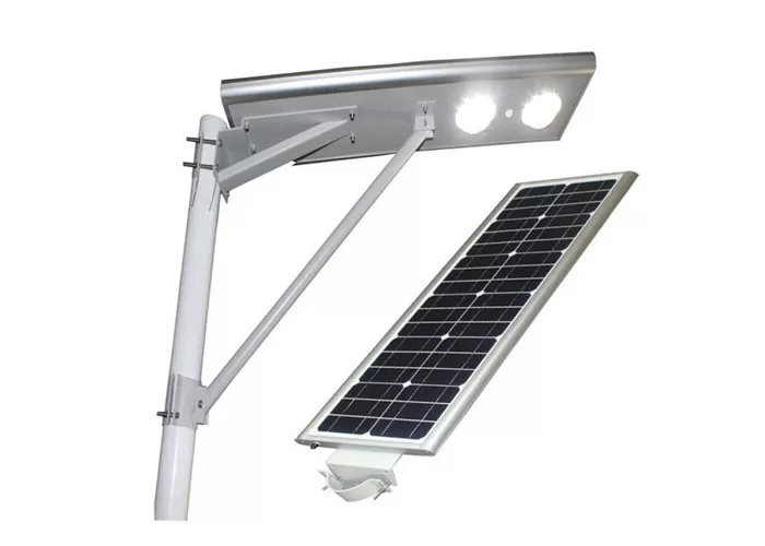 Waterproof 15W 20W Solar Powered LED Street Lights Micro - Controller CE RoHS Approved