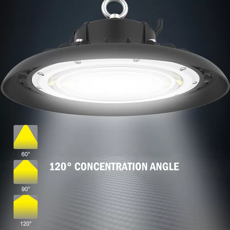 Warehouse / Factory industrial lighting 100w 150w 200w LED High Bay Light Lifud driver 5 Years Warranty for warehouse