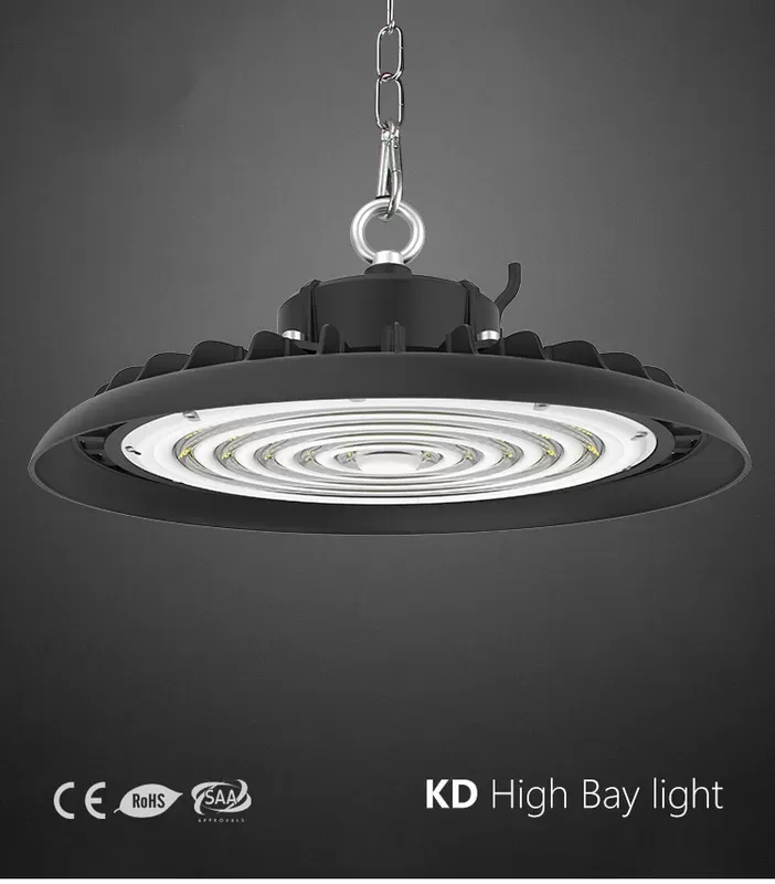 Warehouse / Factory industrial lighting 100w 150w 200w LED High Bay Light Lifud driver 5 Years Warranty for warehouse