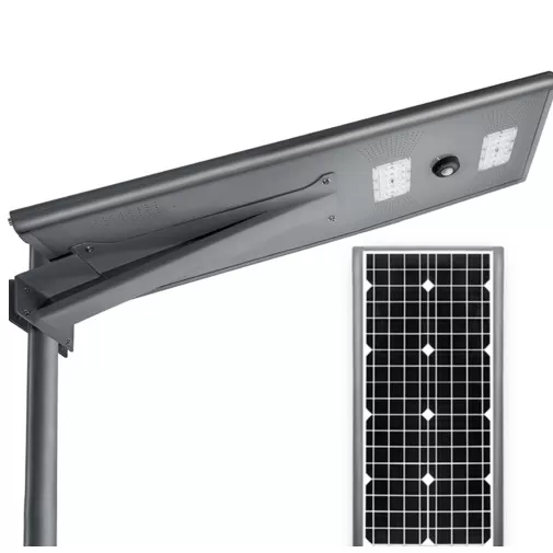 60w integrado todo en uno luz de calle solar llevada solar del fabricante de la luz de calle al aire libre