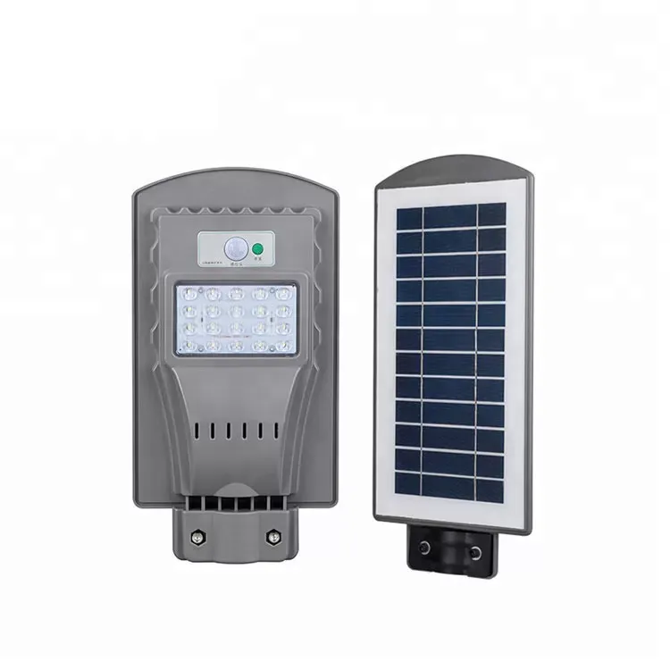 Outdoor Waterproof Ip65 Smd Integrated 20w 40w 60w All In One Solar Led Street Light