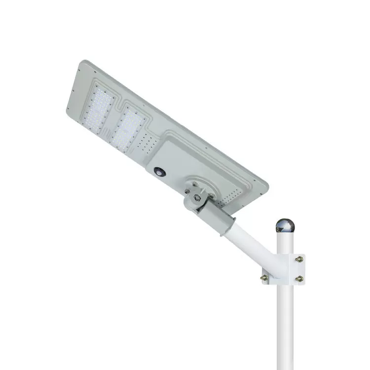 Pole Mount High Lumens Motion Sensor Integrated Solar Powered Led Pole Lights