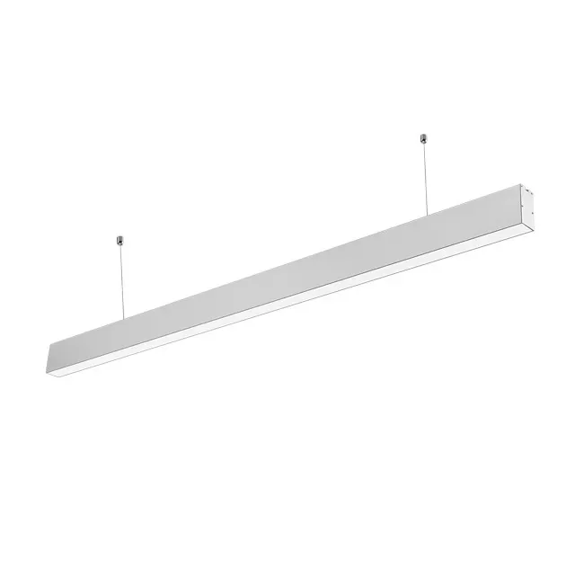 ETL CETL DLC up down 130lm 4ft 8ft 40w linkable ceiling suspended linear led lighting