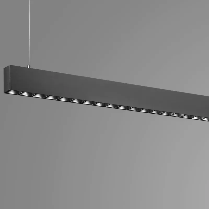 Seamless Connection Aluminium Linear Led Pendant Lighting Available In Suspended And Surface Mount LED Linear Light