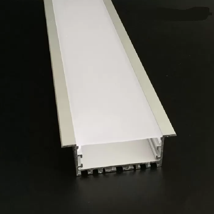 Minimalist Style Indoor Lighting For Office Shop Gallery 20w Aluminium Profile Recessed Led Linear Light