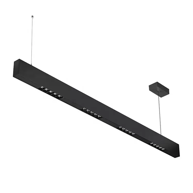 Commercial Led Pendant Modern Chandelier Home Office Hanging Linear Lamp Led Pendant Lighting