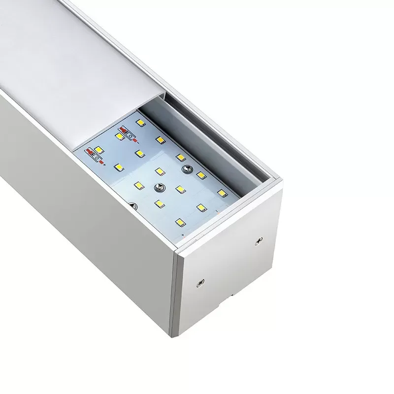 Led Linear Ceiling Light 180 Degree 36W For For Supermarket And Warehouse