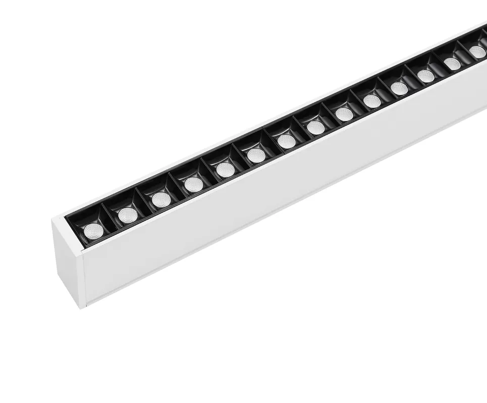 LED linear lighting fixtures 2ft 4ft 8ft dimmable architectural up and down indoor suspended lighting fixture