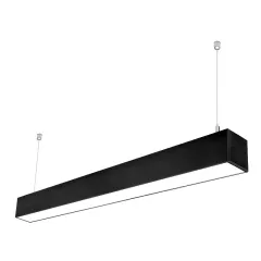 7575 aluminum profile 40w 1200mm LED Linear Light Fixtures for Supermarket Warehouse