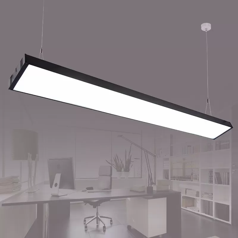 Aluminum Suspended Led Linear Panel Lights Ceiling Light For Office