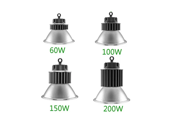 Copper Heat Pipe Design Led High Bay Light 150w 80Ra 3030 Chips Meanwell Driver