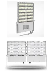 IP66 Airports Parking Lots Seaports Industrial LED Flood Lights High Mast Light