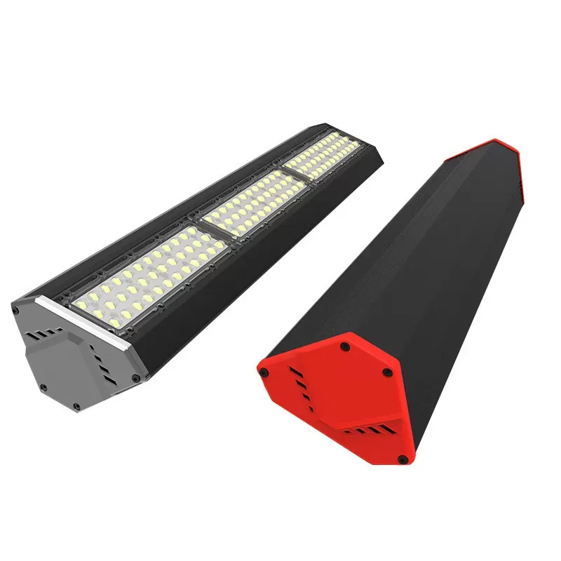 Industrial Warehouse Using 140Lm Per Watt 50w To 200w Led Linear High Bay Light Fixture