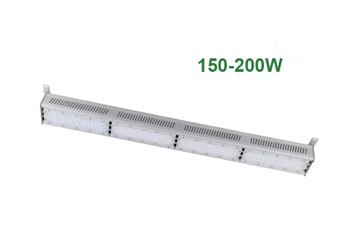 Indoor And Outdoor 100w 150w LED Linear High Bay Light For Workshop Meanwell Driver