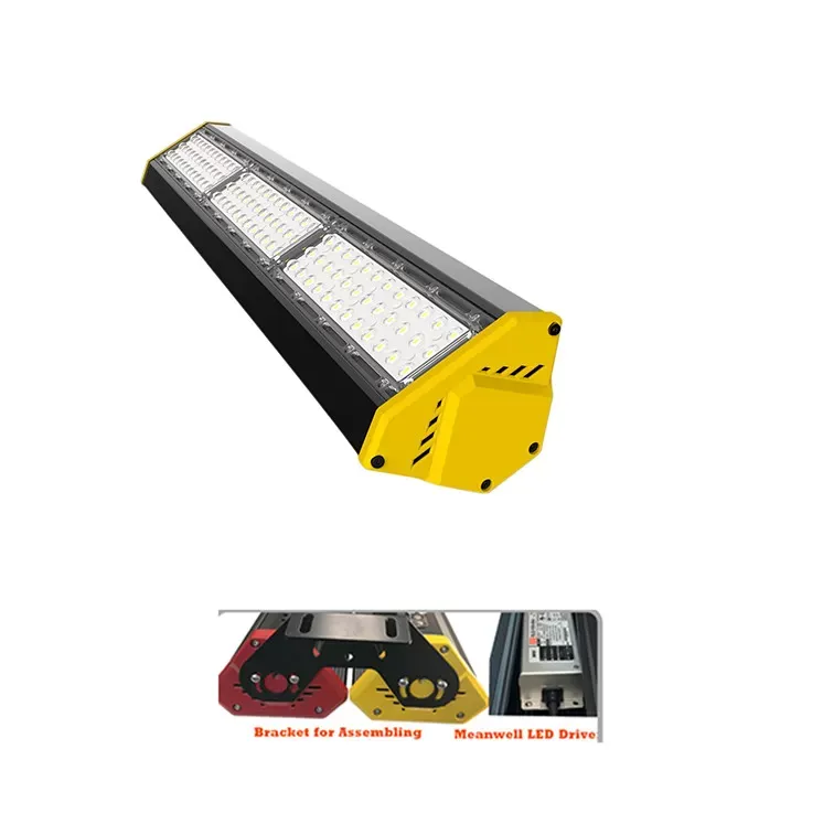 Linear Highbay IP65 Warehouse Linear High Bay Lamp 50w Supermarket Led Linear Light Fixture