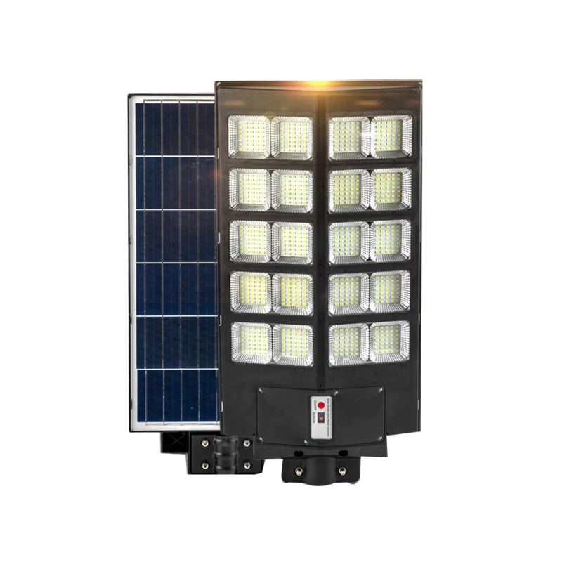 Alto potere 180w 240w 300w all'aperto impermeabile integrato tutto in un lampione stradale a LED solare