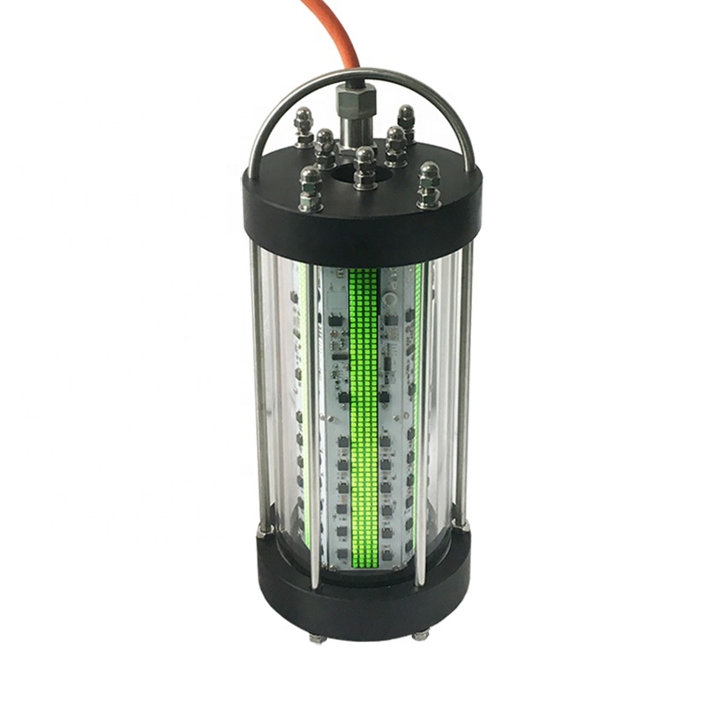 300w 400w 500w LED submarino verde barco pesca luz verde azul blanco pesca en hielo señuelos ligeros