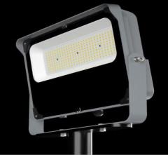 Econômico 50w 100w 150w 200w exterior IP66 fino holofote LED holofote ultrafino externo