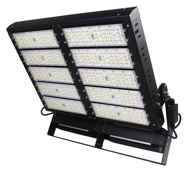 Mastro alto quadra esportiva estádio quadrado futebol ip66 400 w led luz de inundação led luz do estádio holofote