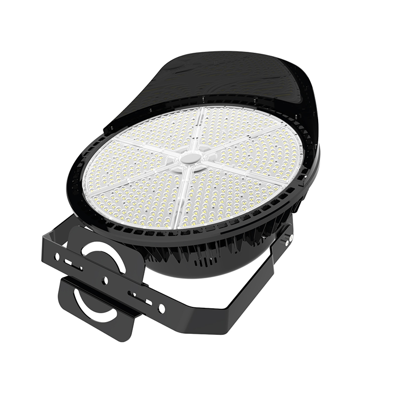 Luce rotonda dello stadio 1000w Luce di inondazione principale 1000 LED Luce di inondazione principale rotonda Luce dello stadio 1000W LED Luce di inondazione per l'iarda di calcio