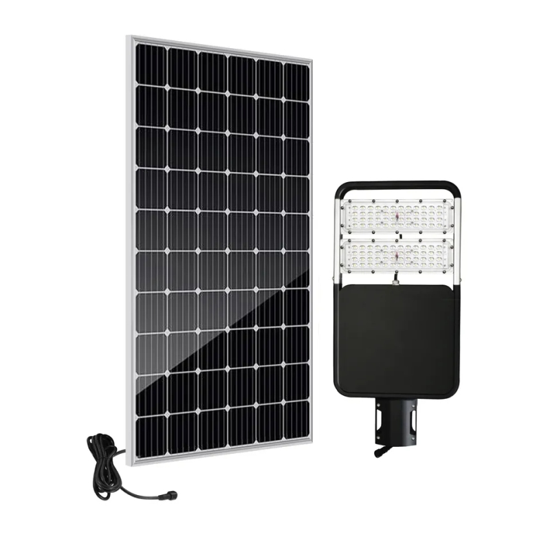 Iluminazioni pubbliche solari all'aperto di alluminio Ip65 30w 40w 50w 60w 80w 100w 120w all'aperto