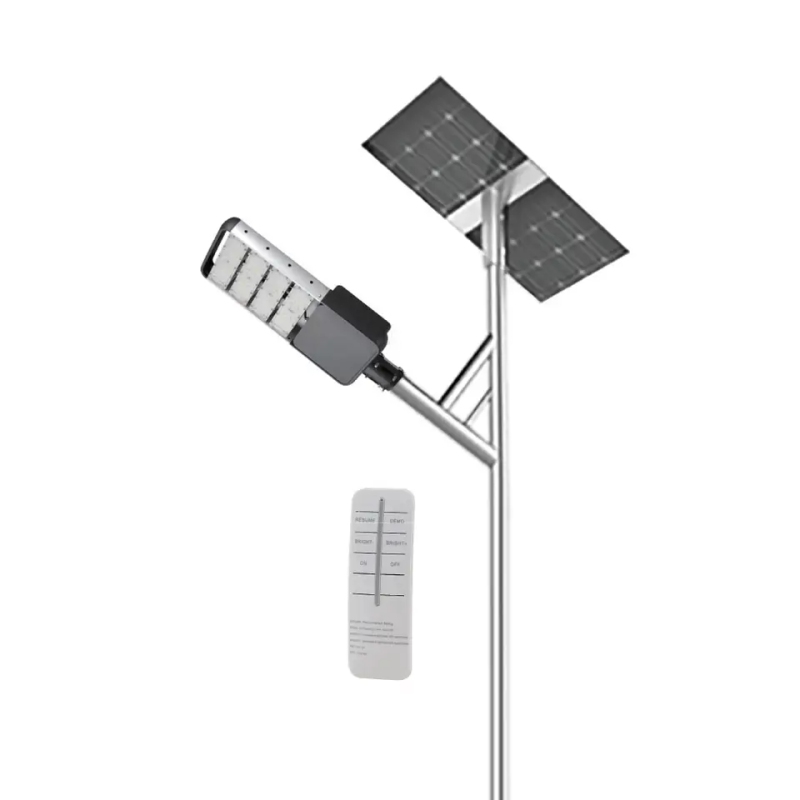 Waterproof Ip65 Solar Led Street Light 100w With Remote Control