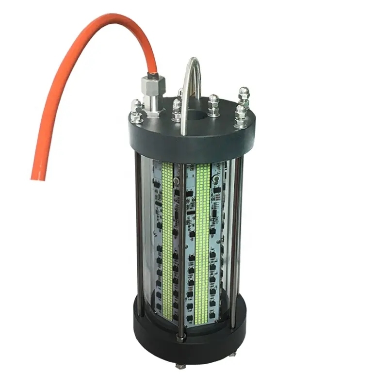 Luces de pesca LED verdes subacuáticas a prueba de agua AC220v IP68 1000W