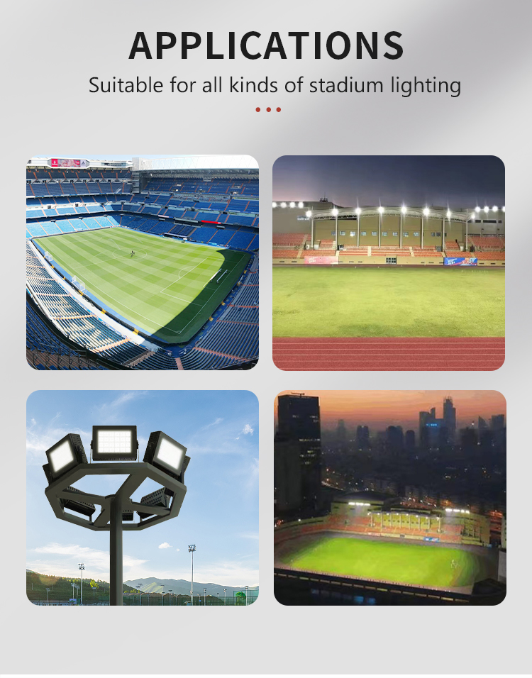 led stadium flood lights applications