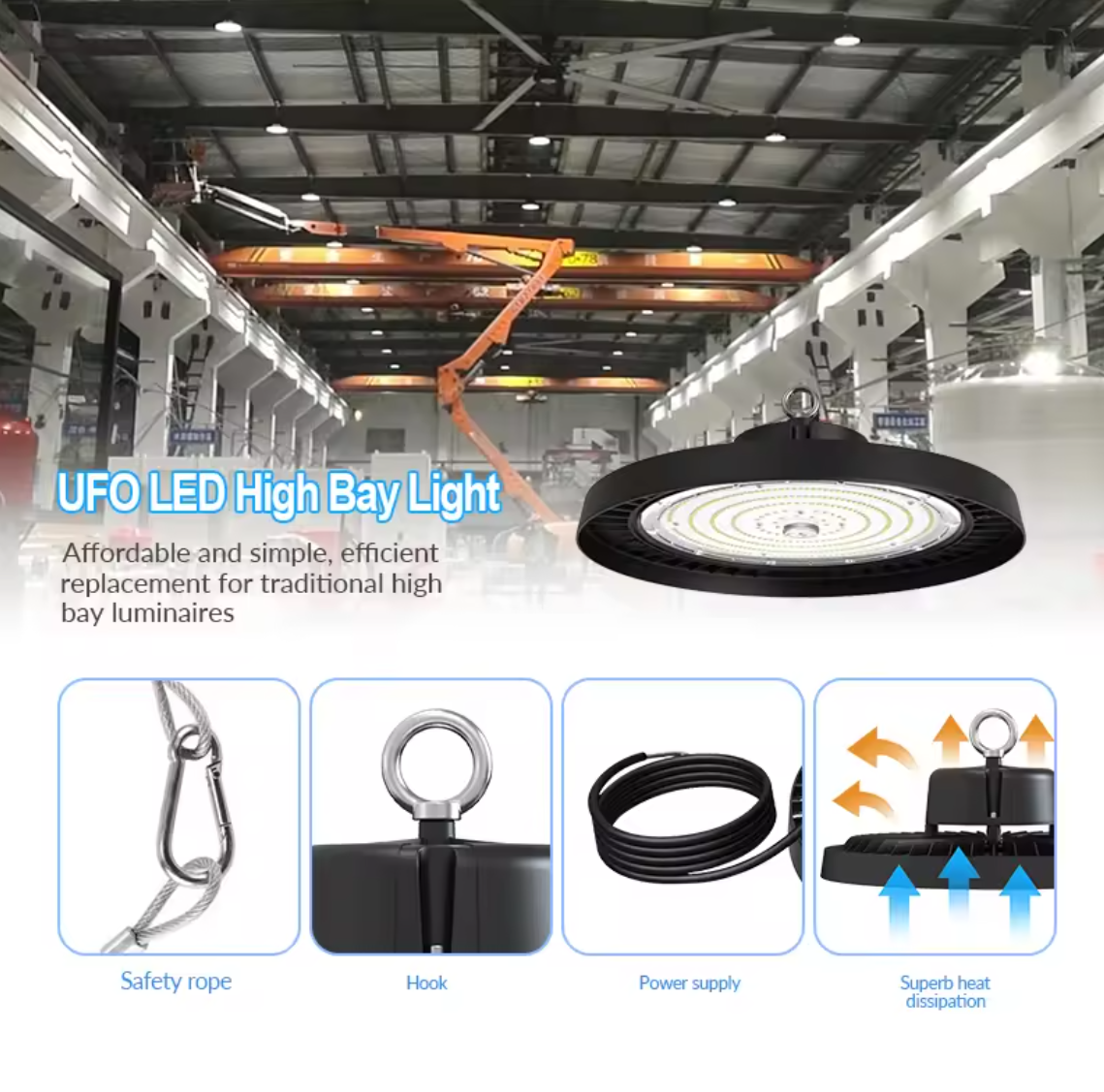 ufo led high bay light pictures