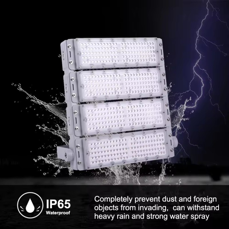 150lm/W 50 - 500 watts extérieurs IP65 imperméabilisent la lumière d'inondation extérieure de LED