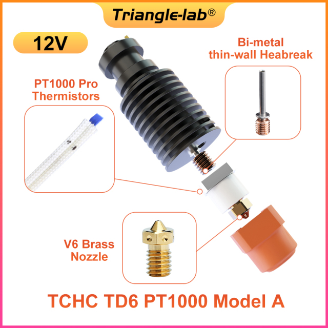 TCHC TD6 PT1000 Hotend
