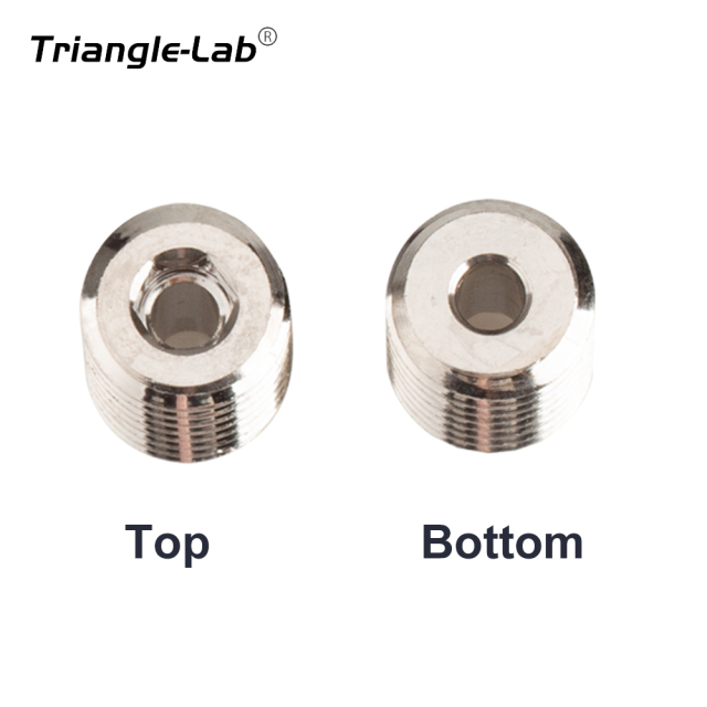 Trianglelab High Flow  Nozzle Copper Volcano Adapters For Volcano / Volcano Crazy Heating Block To V6 Nozzle Hotend