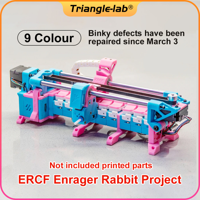 9 Color/Channels Trident Mmu Kit Enrager Rabbit Carrot Feeder