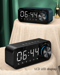 Time Display Mirror alarm clock wireless bluetooth speaker