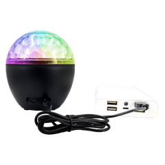 LED DJ Laser Stage Light with Remote Controller USB Disco Lights 16 Light