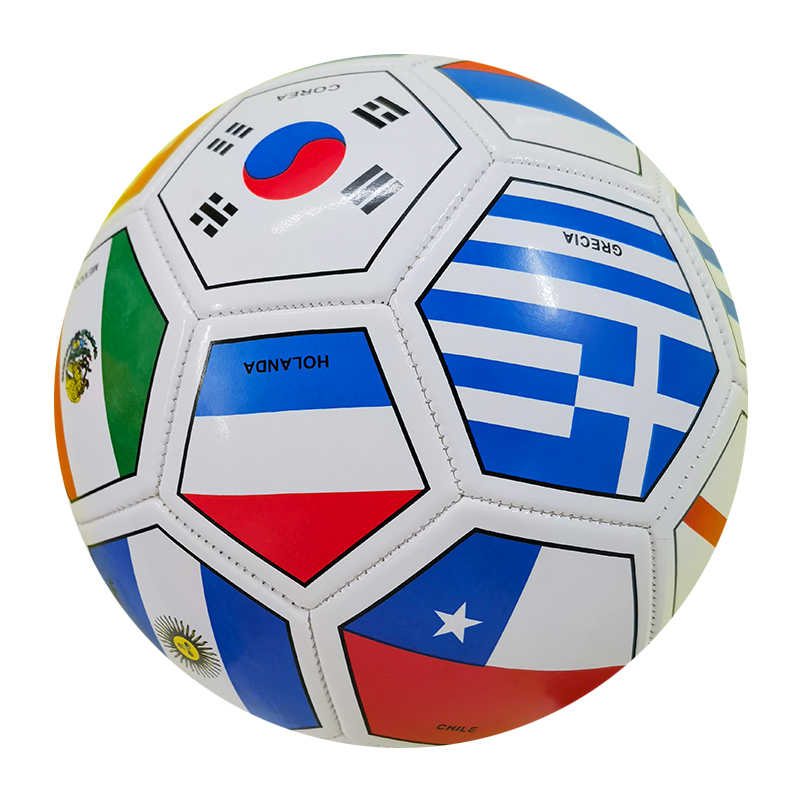 Low price 5 custom soccer ball